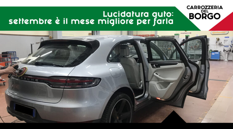 Lucidatura carrozzeria auto alla Carrozzeria del Borgo