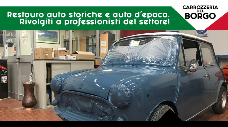 Restauro auto storiche e d'epoca con la Carrozzeria del Borgo